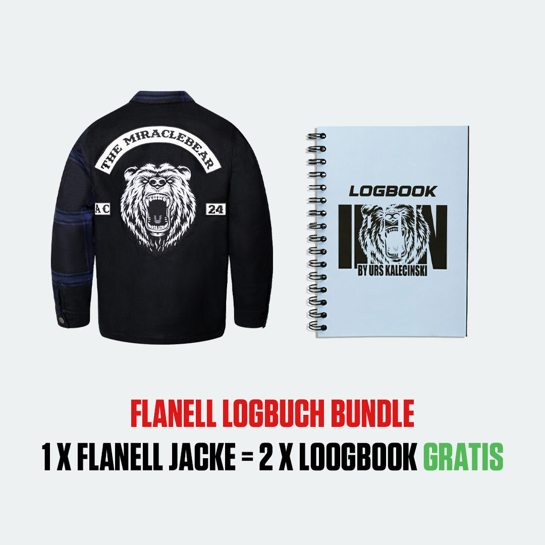 FLANELL LOGBUCH BUNDLE